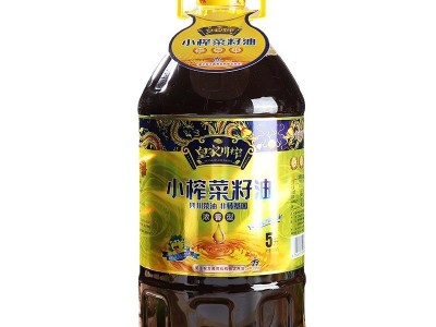 现货四川皇家川榨小榨菜籽油小榨浓香5L家用装植物食用油厂家批发图5
