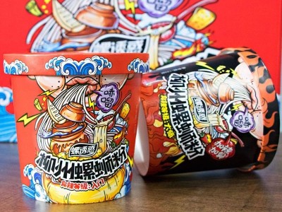包邮桶装冲泡螺蛳粉批发138g鲜螺免煮浓汤轻量装即食米粉图2