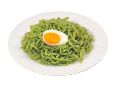 电商直播魔芋菠菜乌冬面轻食代餐魔芋面0脂素食日式乌冬商用批发图5