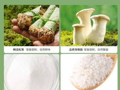 松茸海盐餐饮家用调味料代替鸡精味精提鲜炒菜煲汤调味料海盐批发图2