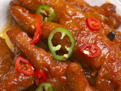 【纯凤爪无花生】鼓汁蒸凤爪广式茶点卤味肉加热即食早餐工厂批发图3