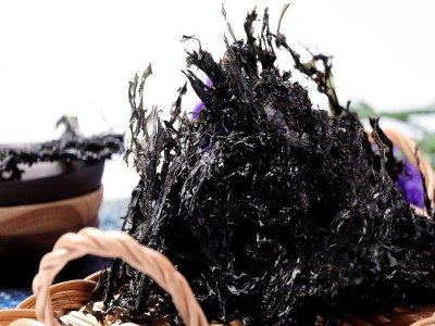 福建霞浦海洋魅力35g头水有机紫菜 海产干货紫菜蛋花汤煲汤食材图2