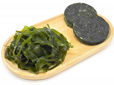 烘干压缩海带丝圆饼干货海带火锅凉拌菜昆布丝厂家批发图2