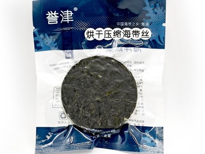 烘干压缩海带丝圆饼干货海带火锅凉拌菜昆布丝厂家批发图5