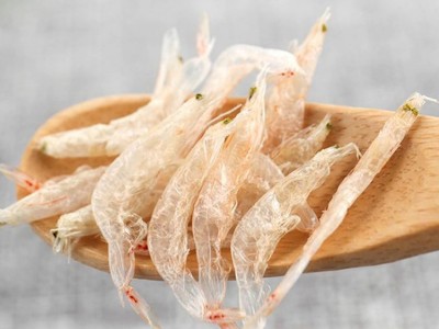 广西北海特产生虾皮宝宝生晒烘淡干虾皮钩海米虾米干货1斤起批图2