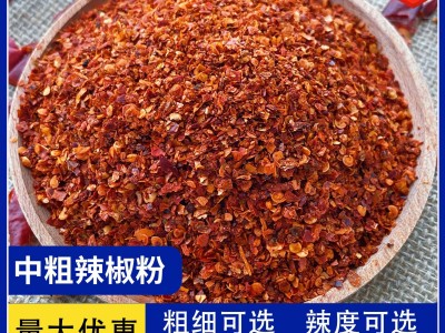 辣椒面中粗细粉微辣中辣特辣烤肉烧烤餐饮调料撒料干碟蘸料辣椒粉图5