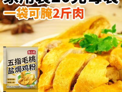 五指毛桃盐焗鸡粉正宗家用盐焗粉手撕鸡客家梅州盐局调味料小包装图3