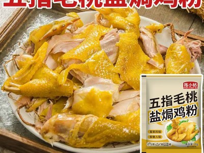 五指毛桃盐焗鸡粉正宗家用盐焗粉手撕鸡客家梅州盐局调味料小包装图4