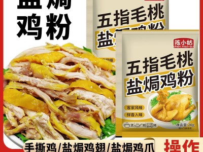 五指毛桃盐焗鸡粉正宗家用盐焗粉手撕鸡客家梅州盐局调味料小包装图5