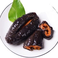 【一件代发】不挂冰北极红参冰岛俄罗斯海参加拿大红极参即食500g