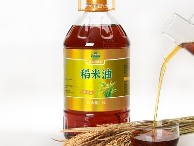 福乐家桶装稻米油5L家用食用油含谷维素纯植物油礼品团购非调和油图2