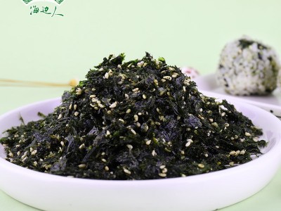海边人 芝麻拌饭海苔碎250g烤海苔即食海苔拌饭韩国儿童零食图4