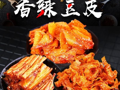 湖南特产手撕豆皮辣片儿时怀旧麻辣摆摊辣味零食小吃豆干网红辣条图4