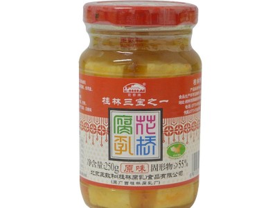 王致和桂林花桥牌腐乳桂林特产厂家直销原味250g霉豆腐图2