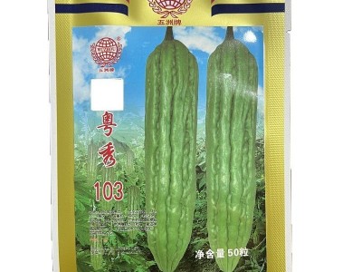 五洲牌粤秀苦瓜种子 阳台菜园基地种植 四季蔬菜种籽大全厂家批发图5