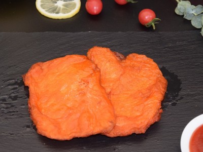 奥尔良腿排半成品冷冻风味早餐腿排油炸小吃去骨鸡腿排汉堡店专用图2