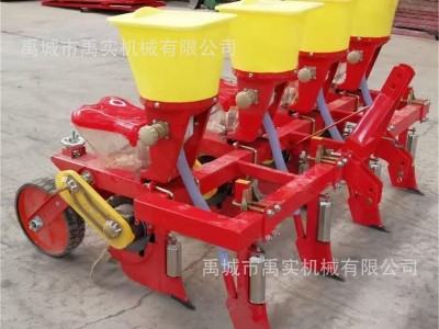 玉米播种机 精播施肥机农田免耕品字摆放玉米大豆播种图4