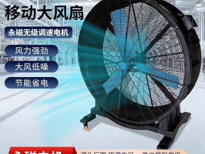 永磁移动工业大风扇 车间工厂散热降温 手推式风扇无刷电机落地扇图4