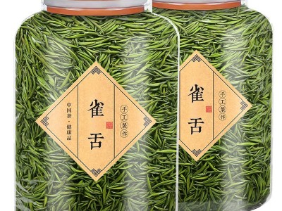 2026茶明前雀舌茶叶单芽贵州湄潭翠芽散装罐装500g明前绿茶罐装图2