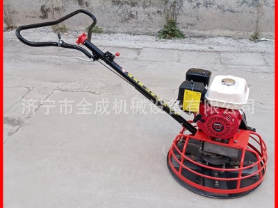 全成混凝土抹光机厂家手扶式路面磨光机GX160汽油高速抹边机价格图2