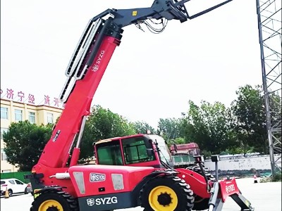 晨畅厂家伸缩臂叉装车优惠燃油四驱液压建筑工程工矿伸缩臂叉装机图4