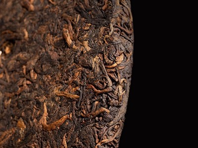 普洱茶熟茶饼祥和老班章古树普洱云南七子饼茶陈年熟普洱茶叶357g图3