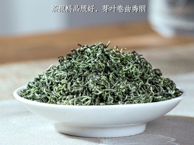 绿茶碧螺春2026新茶正宗明前头采春茶嫩芽高档罐装茶叶自己喝250g图2