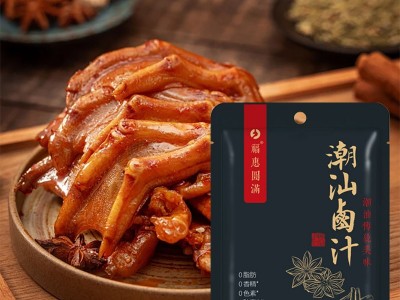 潮汕风味卤汁卤牛羊肉鸭脖鸡爪料汁家用卤蛋卤素菜袋装潮汕卤汁图2