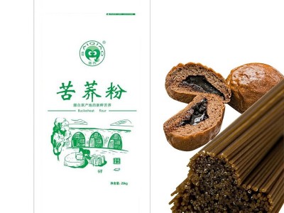 黑苦荞麦面粉苦荞全麦粉陕北原产地苦荞面粉五谷杂粮粉苦荞粉25kg图5