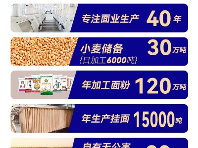 陕富新疆多用途面粉5kg一袋扯面饺子包子馒头中筋面粉厂家批发图4
