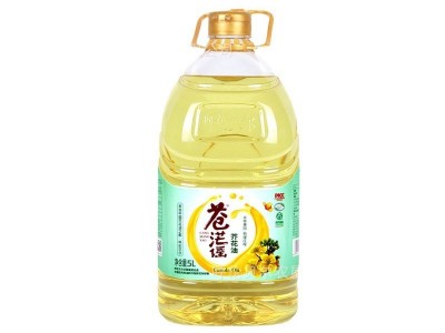 呼伦贝尔农垦苍茫谣低芥酸芥花油批发无烟家用油5L图5