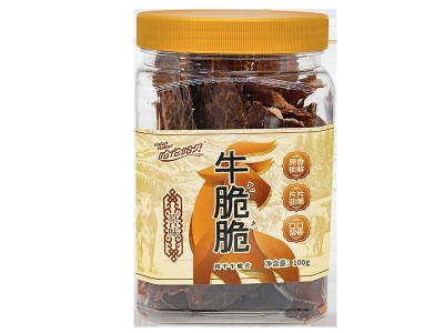 呼伦贝尔农垦牛脆脆风干牛肉脆片内蒙古休闲零食100g四种口味图4