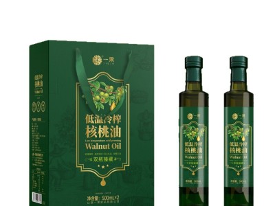 核桃油压榨食用油家用无添加食用油小瓶油礼盒食用油批发图5
