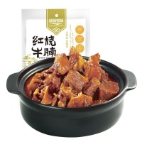 康新牧场红烧牛腩内蒙古红烧牛肉200g牛腩即食炖牛肉批发代发现货