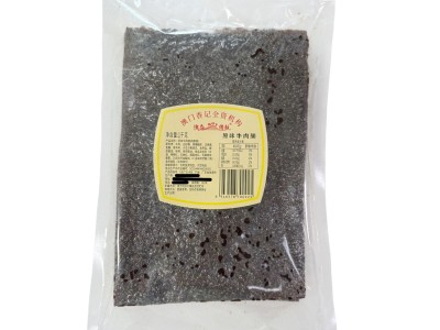 澳门风味原味牛肉脯1公斤 散装大片肉干肉糜脯尺寸约24*16cm图4