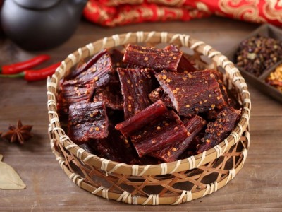 风干猪肉干 四川西藏特产风干手撕解馋饱腹 麻辣味休闲小零食散装图3