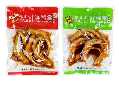 龙岩醋泡泡鸭爪清香鸭掌卤味小零食鸭脚解馋特产厂家批发即食香辣图2
