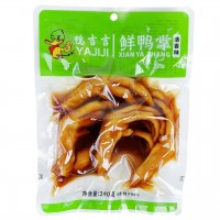 龙岩醋泡泡鸭爪清香鸭掌卤味小零食鸭脚解馋特产厂家批发即食香辣