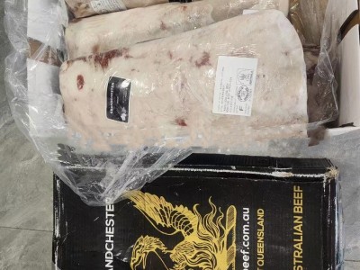 澳洲安格斯黑凤凰西冷 生鲜牛外脊M3＋整块原切牛排整条称重起图2