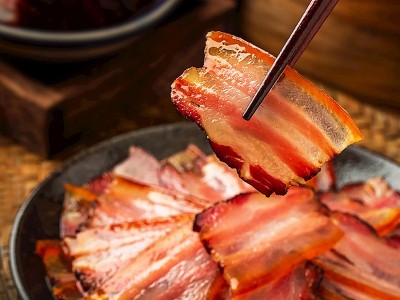 标准腊五花肉烟熏腊肉四川腊肉正宗川渝味道图2