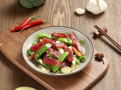 来料加工腊味广东特产农家香肠腊肉自制广味腊肠为食肠厂家直销图4