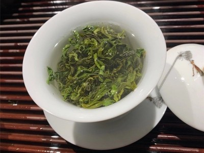 日照绿茶明前茶小叶雪青芽茶散装三月茶叶袋装500g包邮雨前茶特级图2