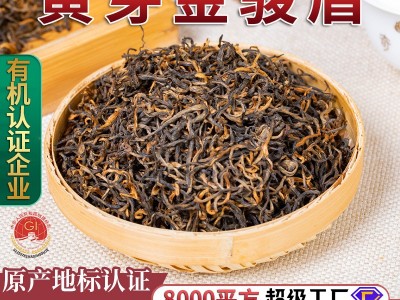 金骏眉红茶 武夷山红茶黄芽散装2026年新茶蜜香型500g福建茶叶批图5