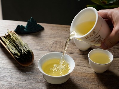 有机茶太平猴魁绿茶茶福满有鱼极品红礼特级批发礼盒安徽太平猴魁图4