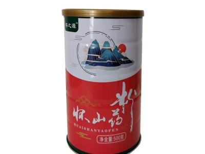 铁棍山药粉罐装500g怀山药粉早餐代餐粉熟山药粉即食冲饮罐装散粉图3