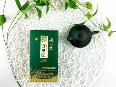 2025年青岛特产崂山绿茶万里江江雪二星新茶250克礼盒装绿茶图3